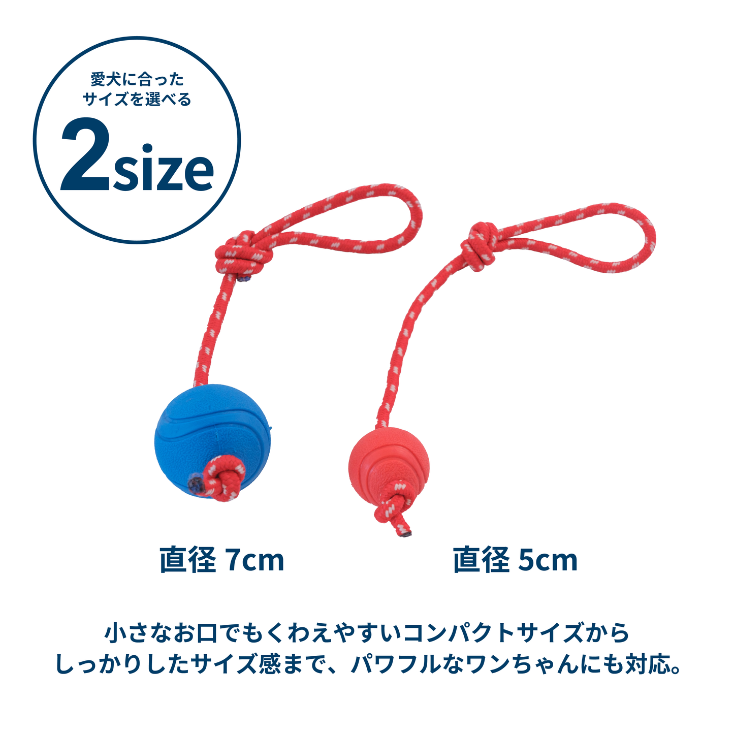 TPR製タフボールトイ