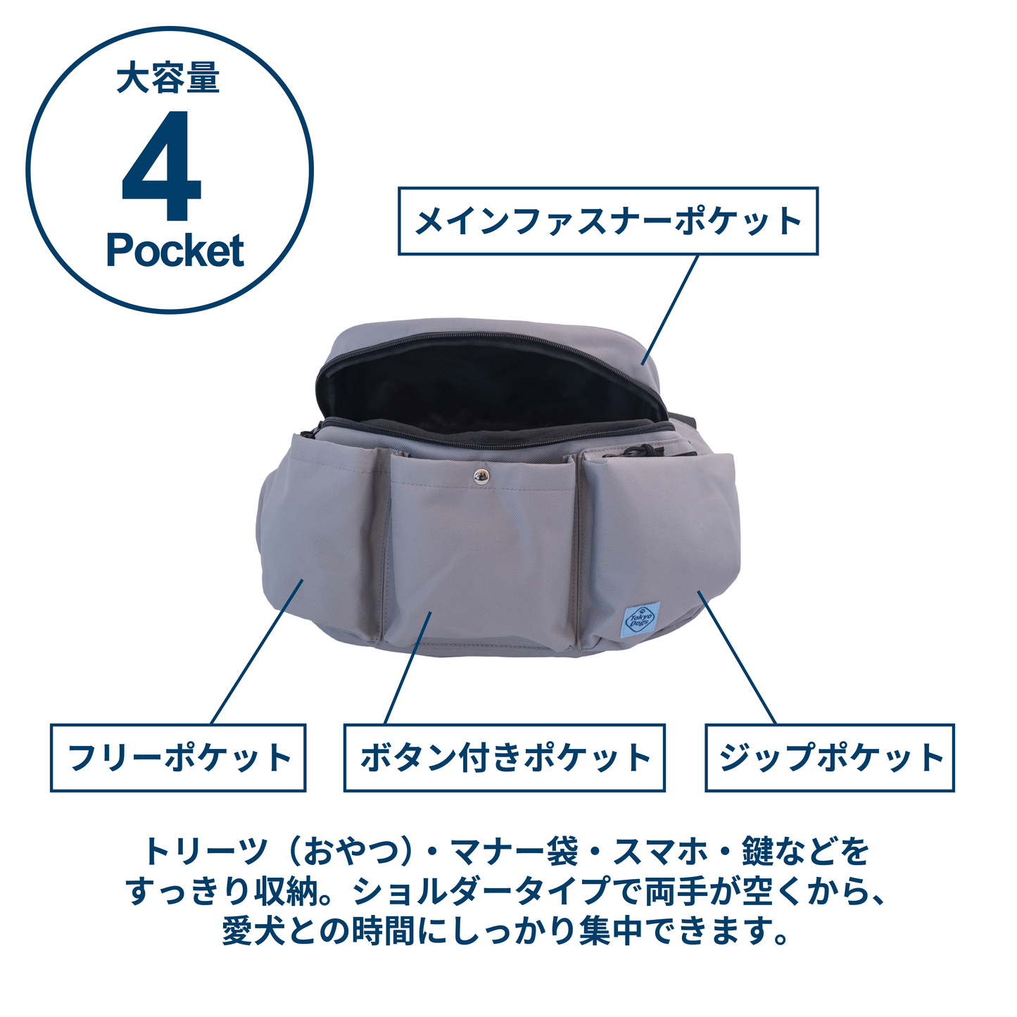 マルチお散歩バッグ